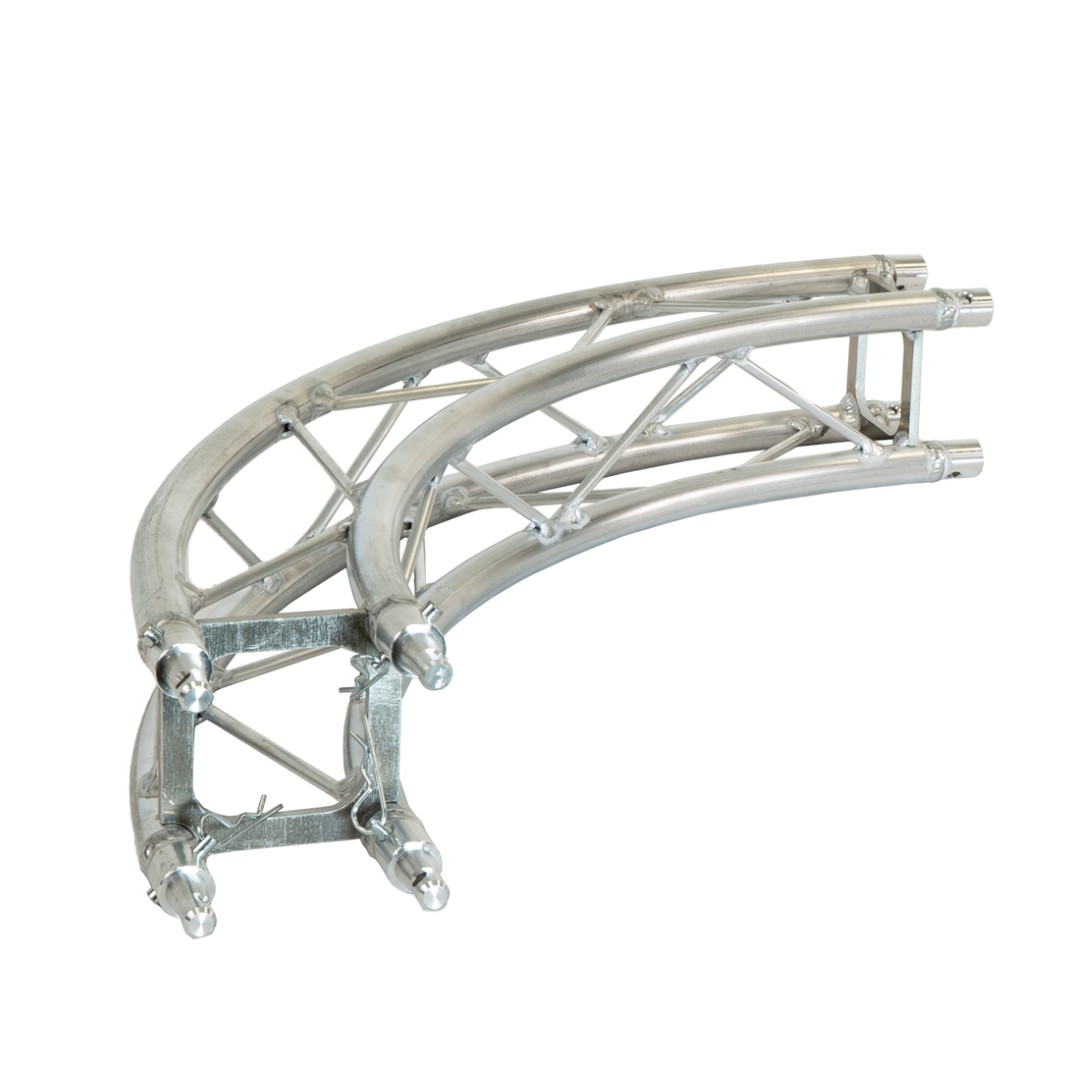 Cirkeltruss 1 meter doorsnede 90 graden deel decoratieve truss DT 14/2-Circle Part-1m-90° 