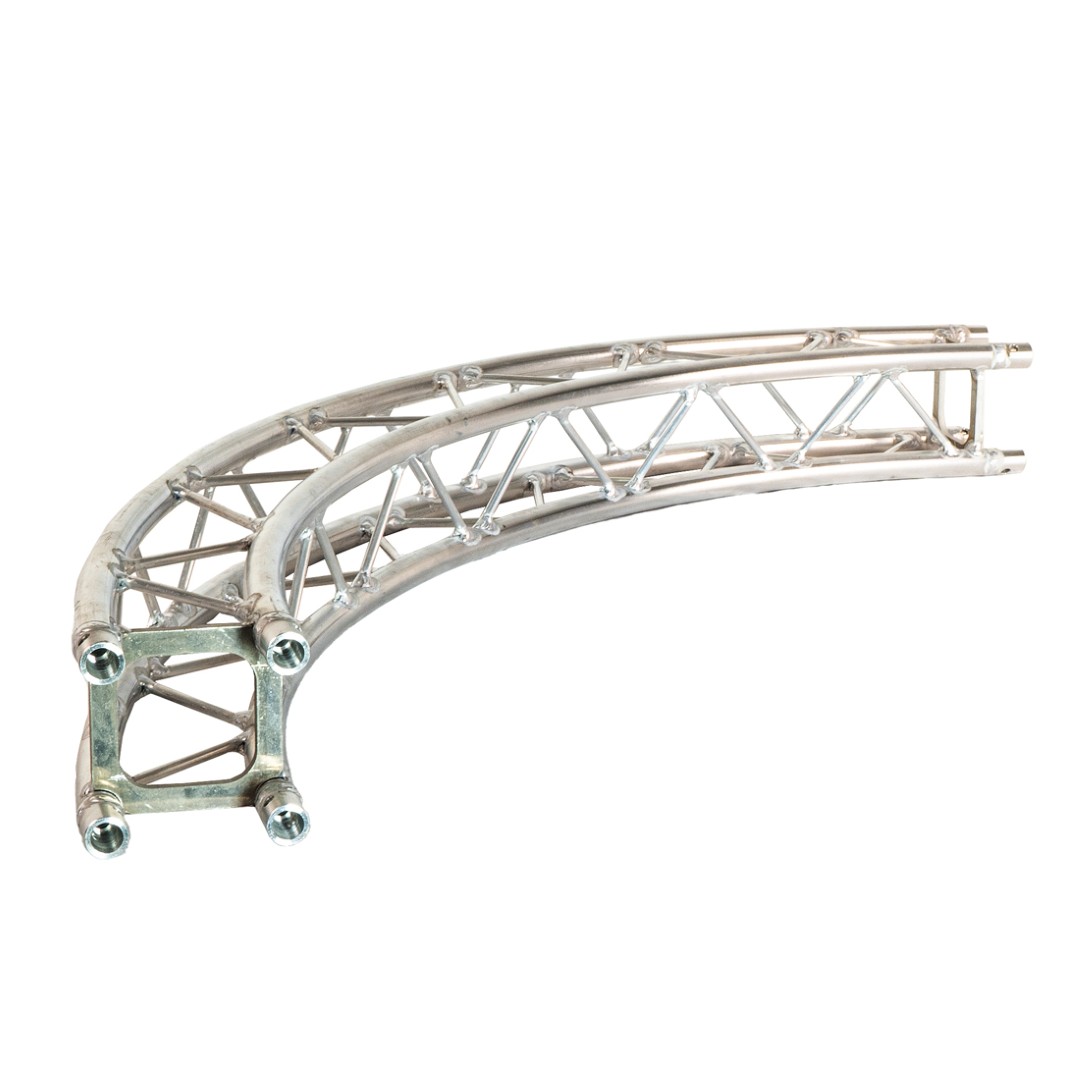 Cirkeltruss 1,5 meter doorsnede 90 graden deel decoratieve truss DT 14/2-Circle Part-1,5m-90° 