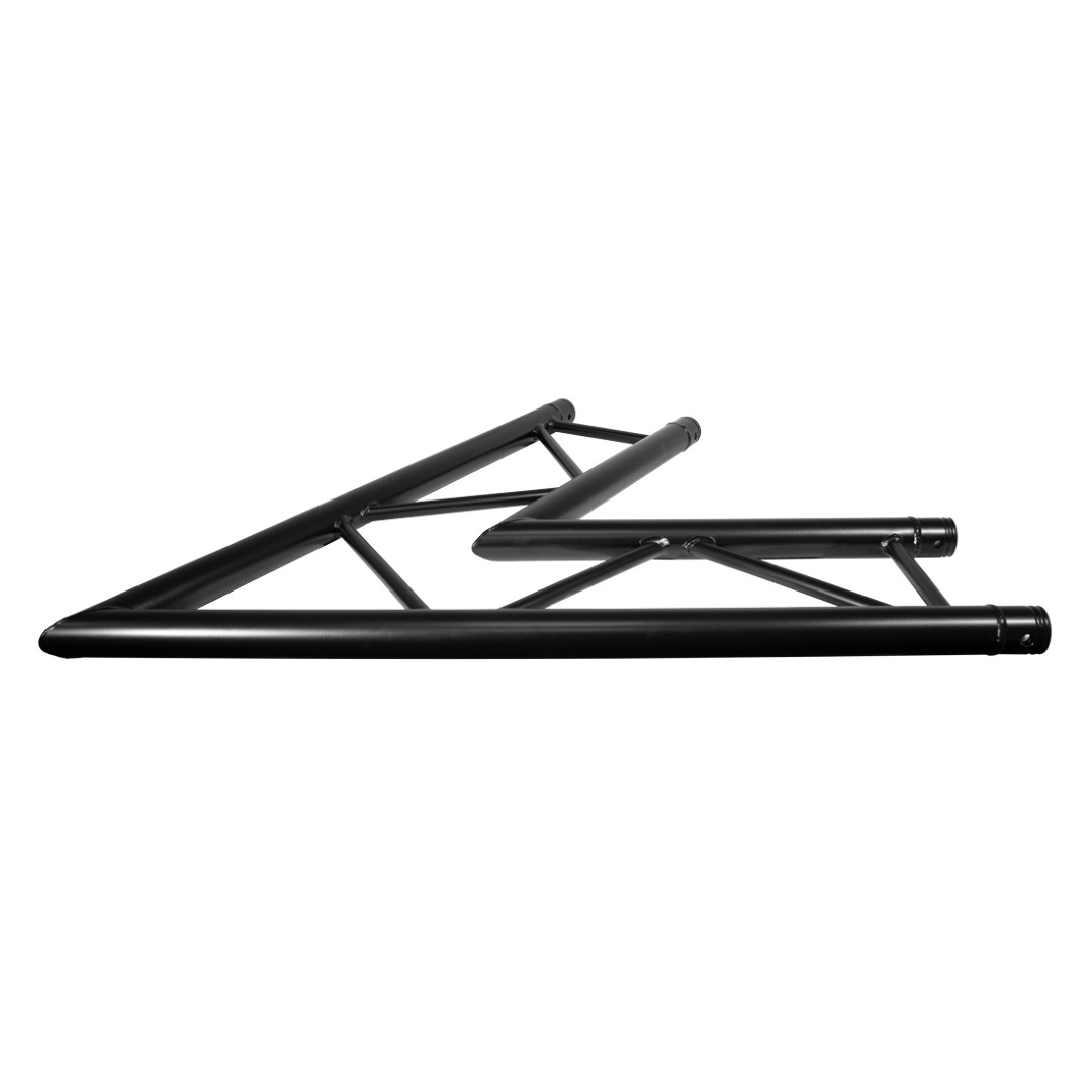 DT 32/2-C20H-L60 Black Laddertruss – 2-Weg Hoek Horizontaal 60° Zwart