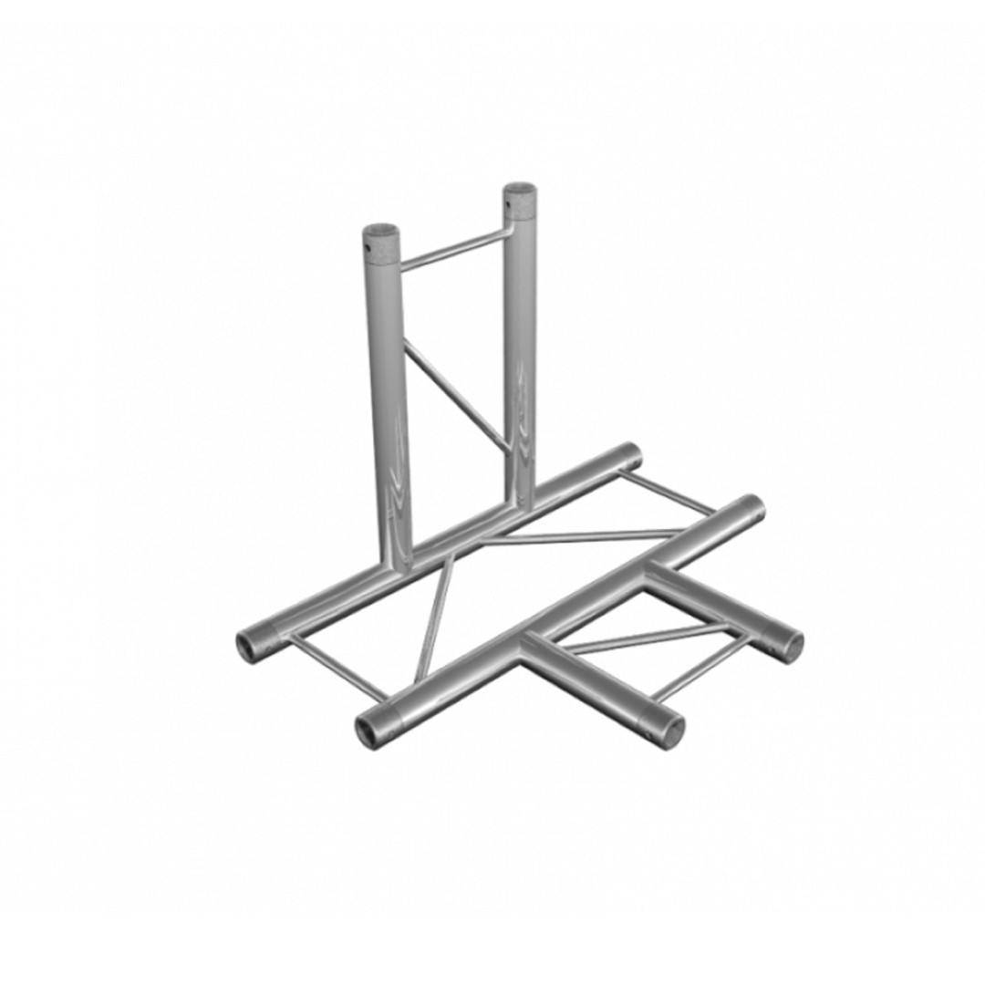 DT 22/2-T42H-TD Laddertruss Horizontaal 4-Weg T-Stuk
