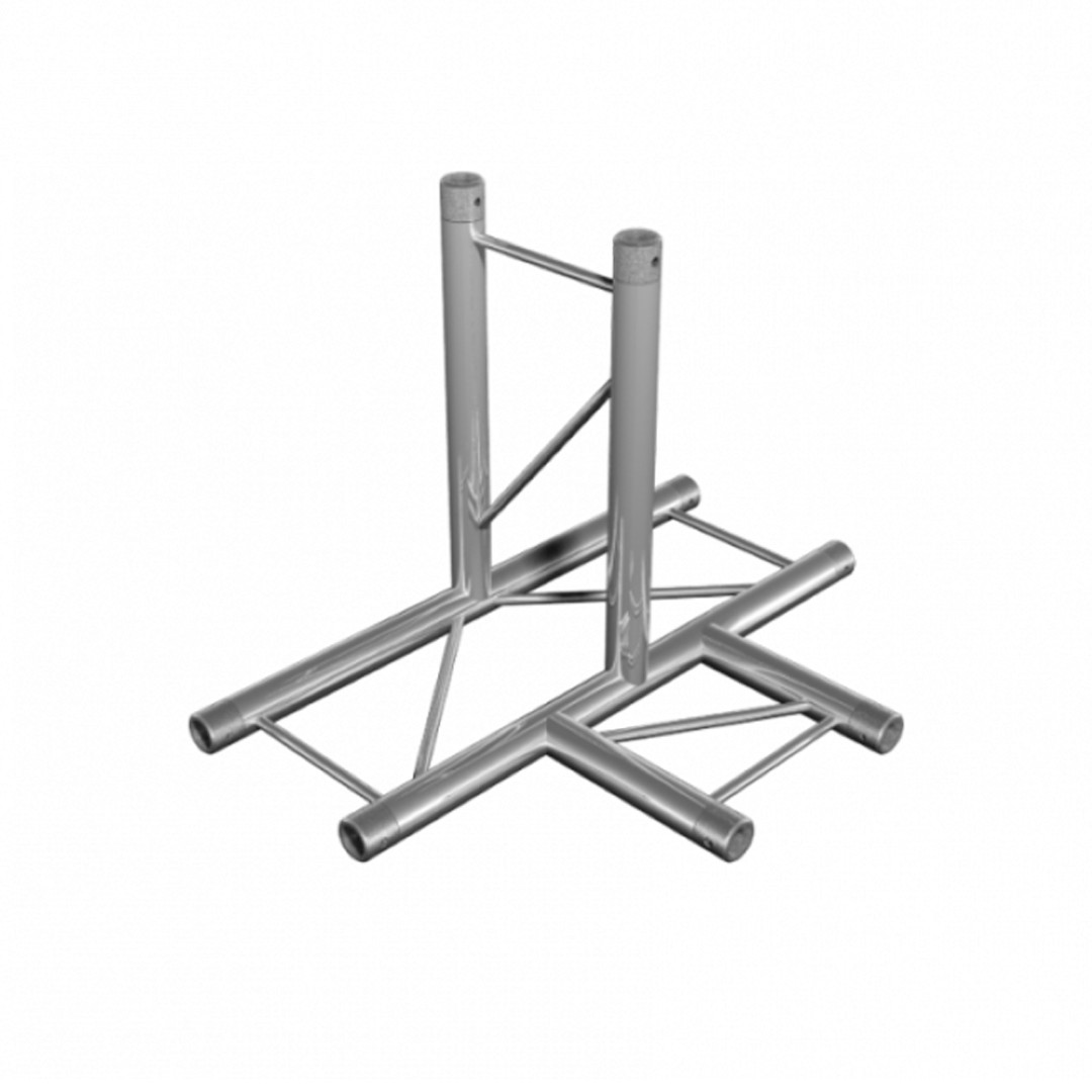 DT 22/2-T42V-TD Laddertruss Verticaal 4-Weg T-Stuk
