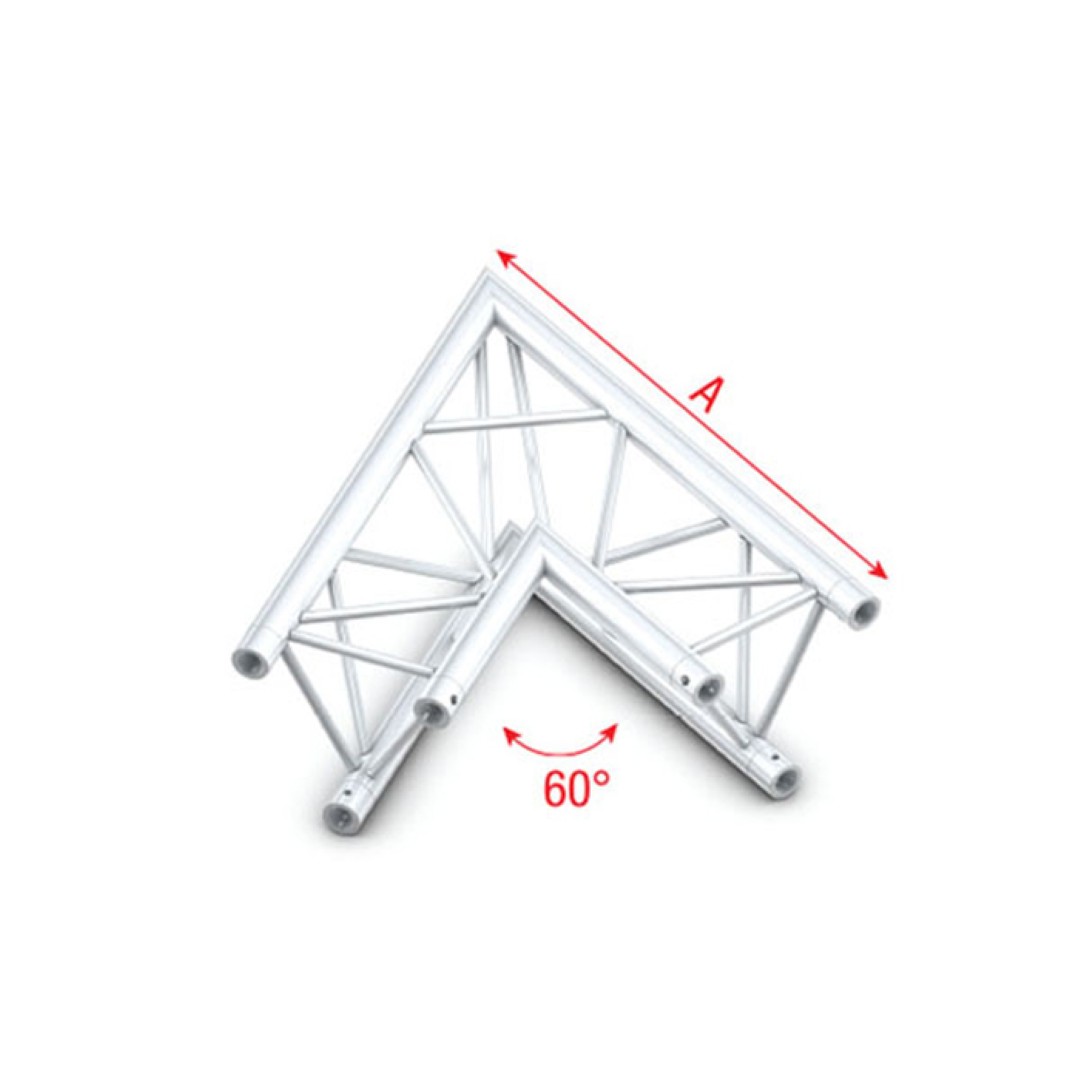 Deco-22 Driehoek Truss Hoek 60 Graden – Beenlengte 60cm