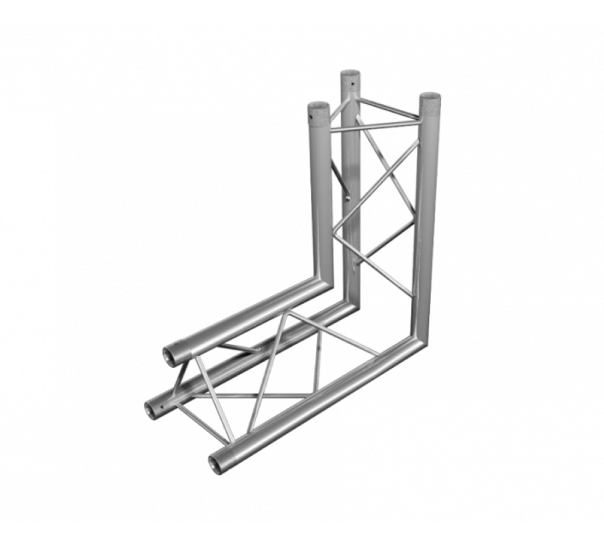 DT 23/2-C25-L90 3-Punts Driehoektruss 2-Weg Hoek – 90° Apex In