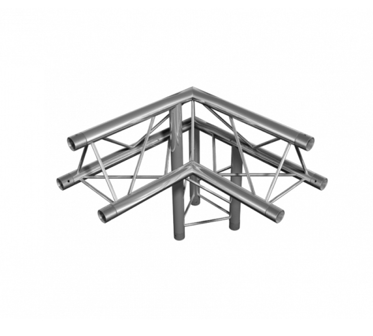 DT 23/2-C31-ULDL 3-Punts Driehoektruss 3-Weg T-Stuk – 90°