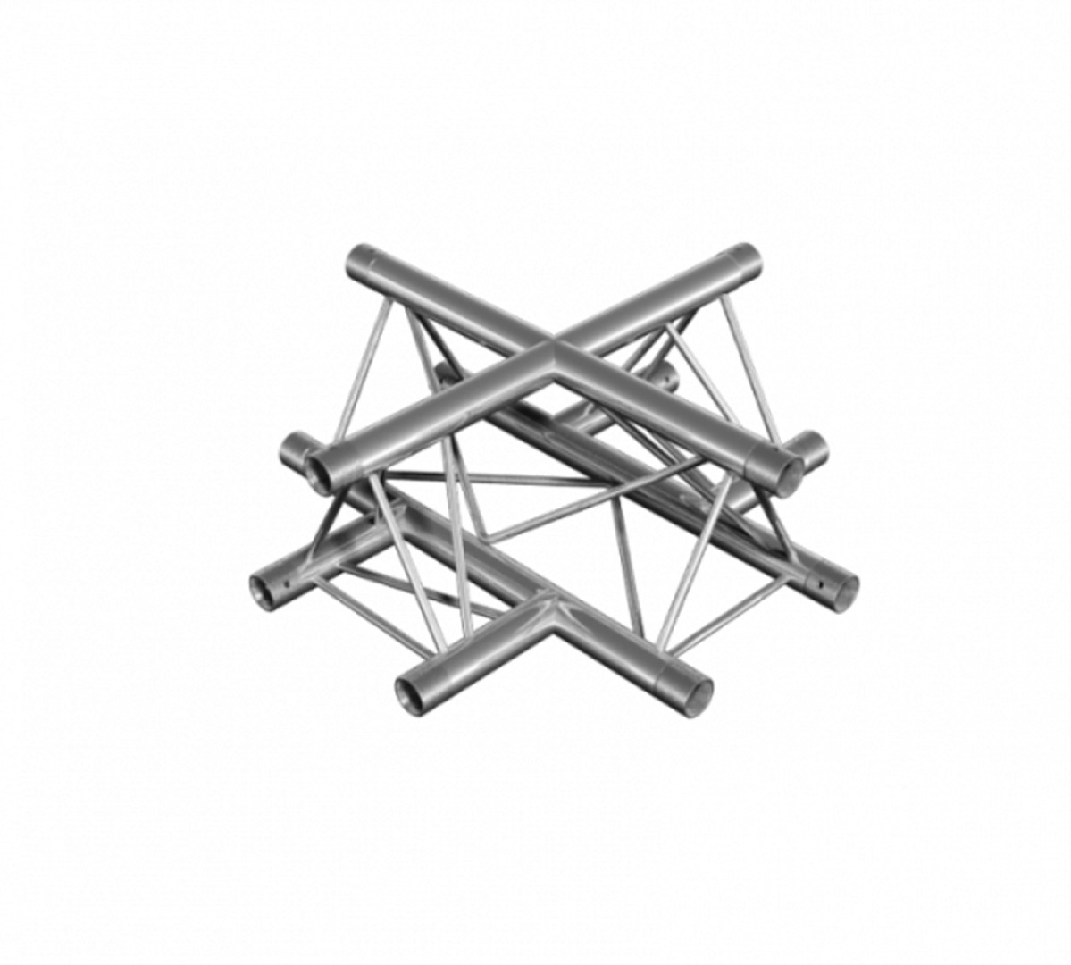 DT 23/2-C41 3-Punts Driehoektruss 4-Weg Kruisstuk – 90°