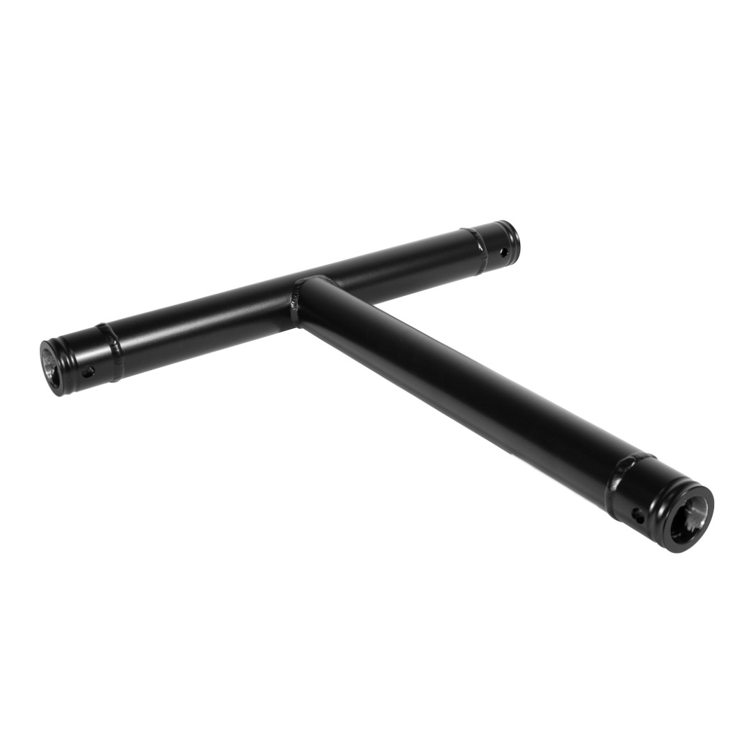 DT31/2-T35 black - 3 way T-joint Zwarte T stuk 3weg One Tube Truss Buis