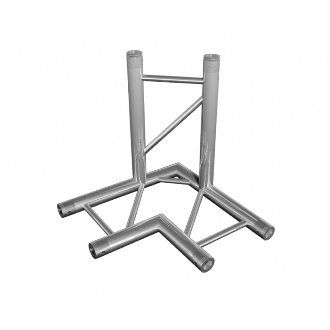 DT 32/2-C31H-LD90 Horizontale 3-Weg Hoek 90° + Omlaag