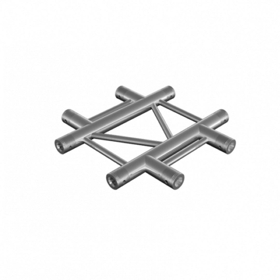DT 32/2-C41HX Horizontale 4-Weg X-Hoek 90°