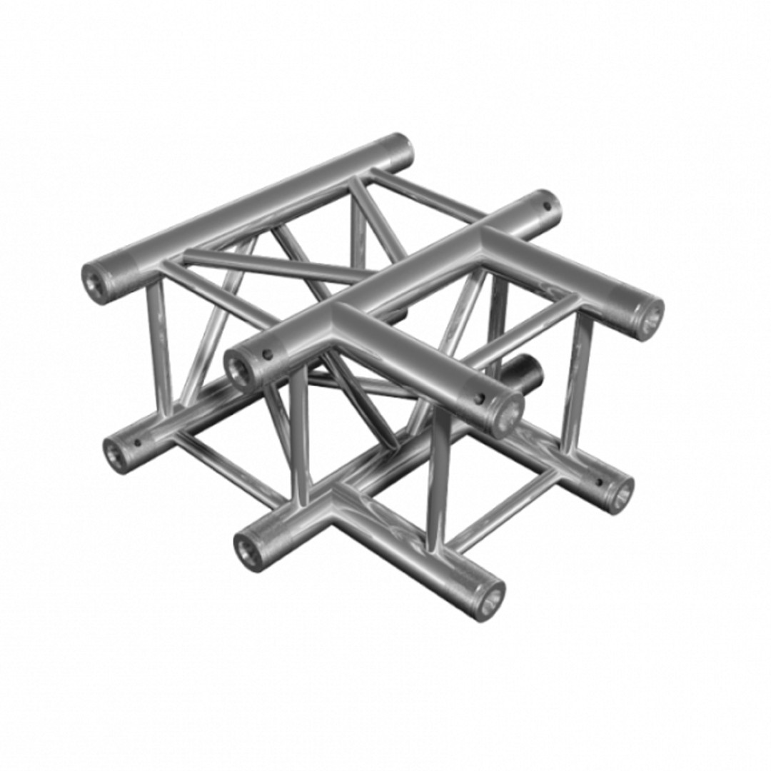 3-weg T-stuk horizontaal DT 34/2-T35-T 