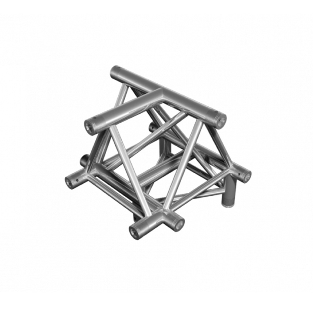 DT 43/2-T43-UTD 4-Weg T-Stuk 90 Graden + Omlaag – Driehoek Truss