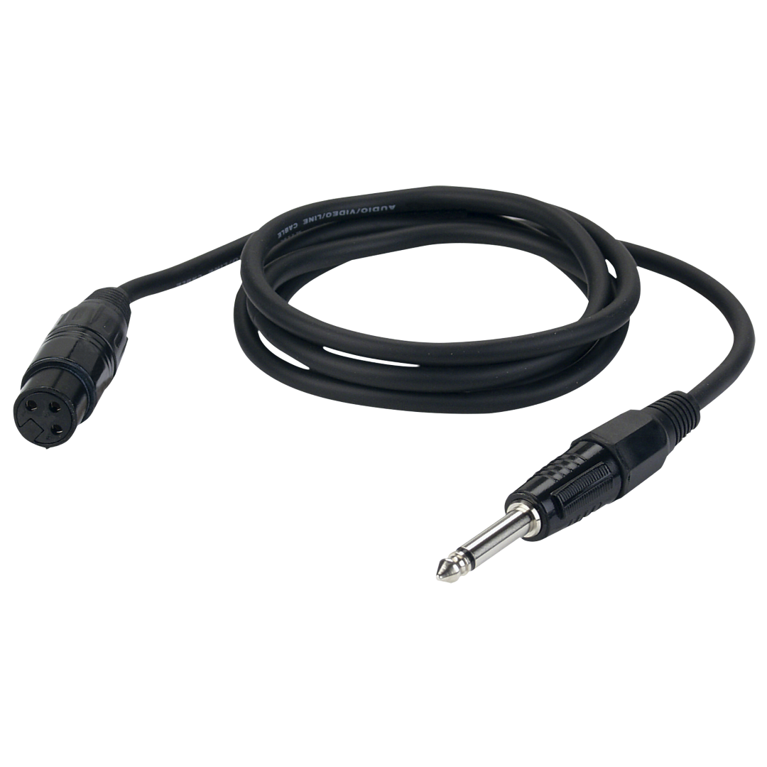 FL02 - unbal. XLR/F 3P to Jack mono 1,5 m