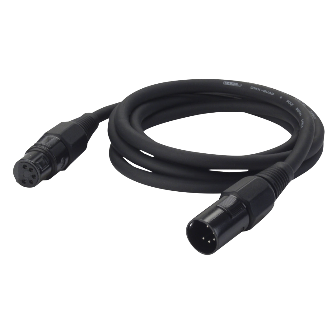 FL08 - DMX/AES-EBU XLR/M 5P to XLR/F 5P 3 m