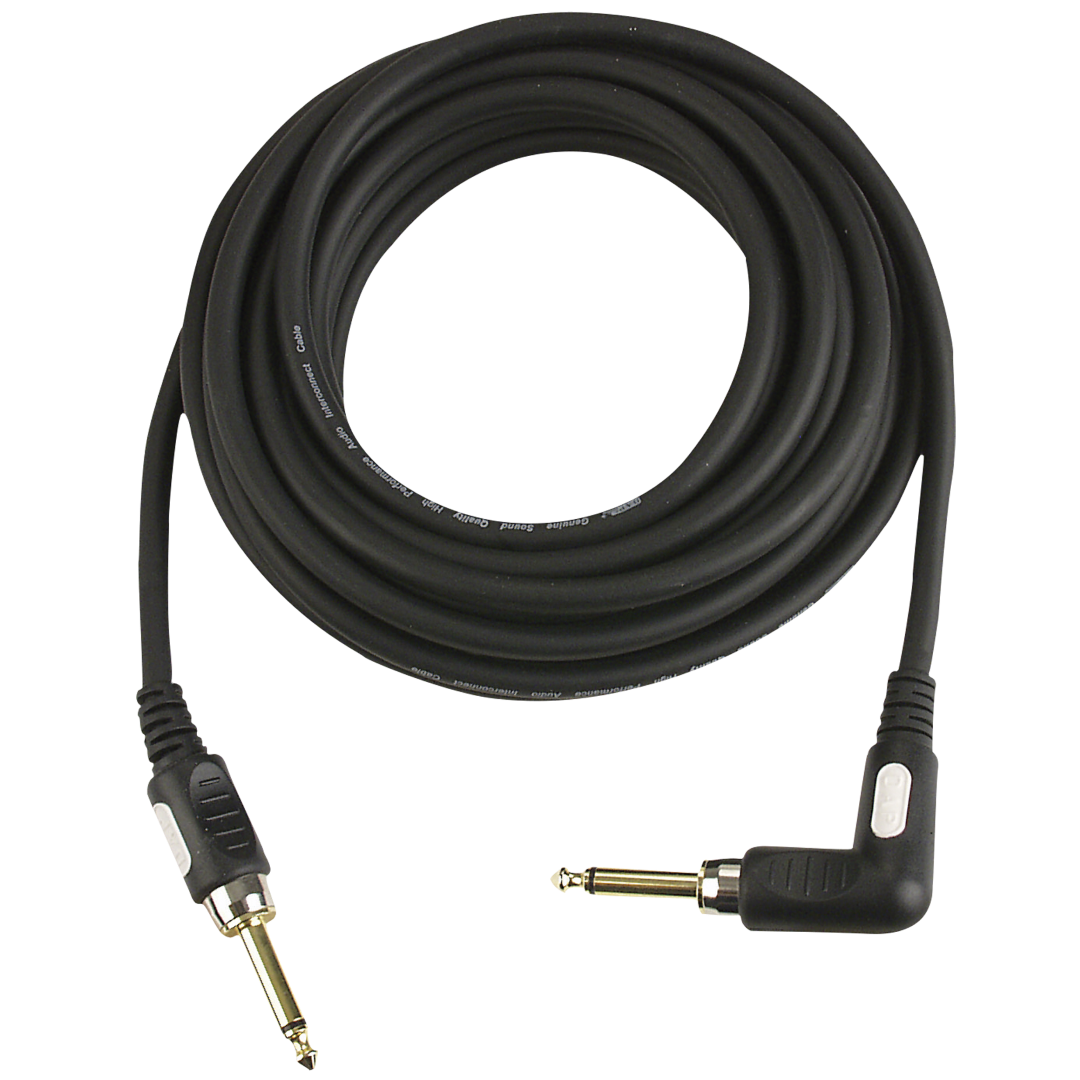 FL18 - Stage Guitar Cable straight Ø 6 mm to 90° 6 m