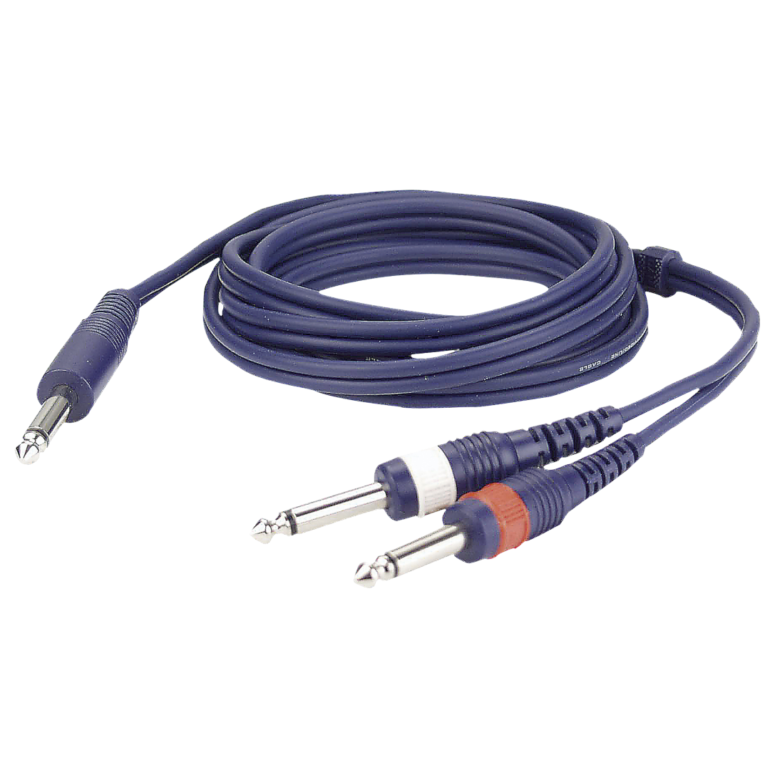 FL32 - mono Jack to 2 mono Jack L/R 1,5 m
