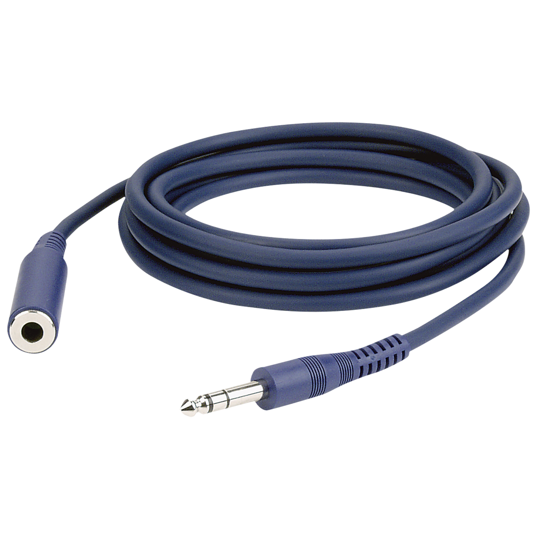 FL40 - bal. stereo Jack to stereo female Jack 6 m