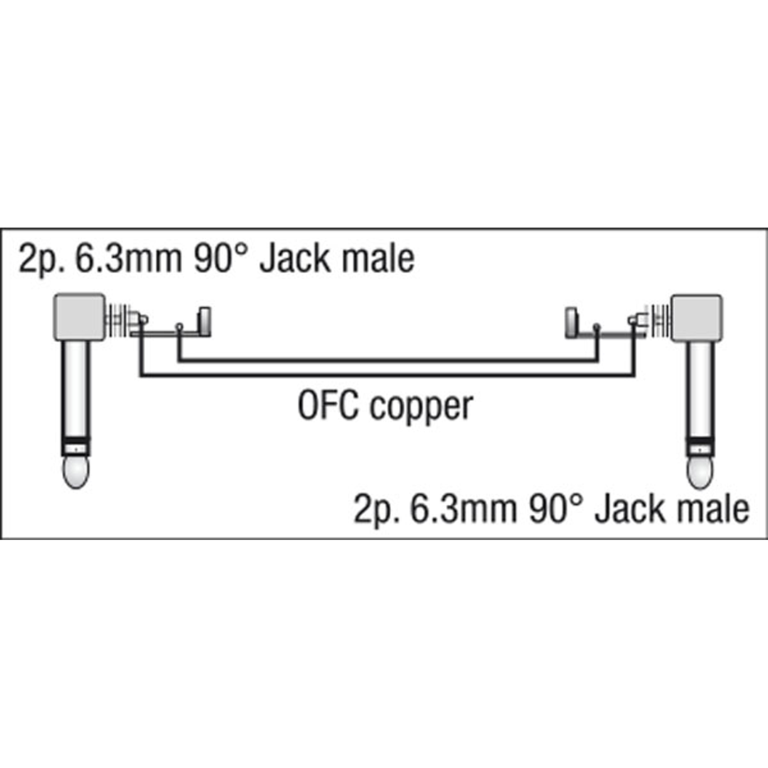FL41 - 6 coloured unbal. patch 90° to 90° 30 cm
