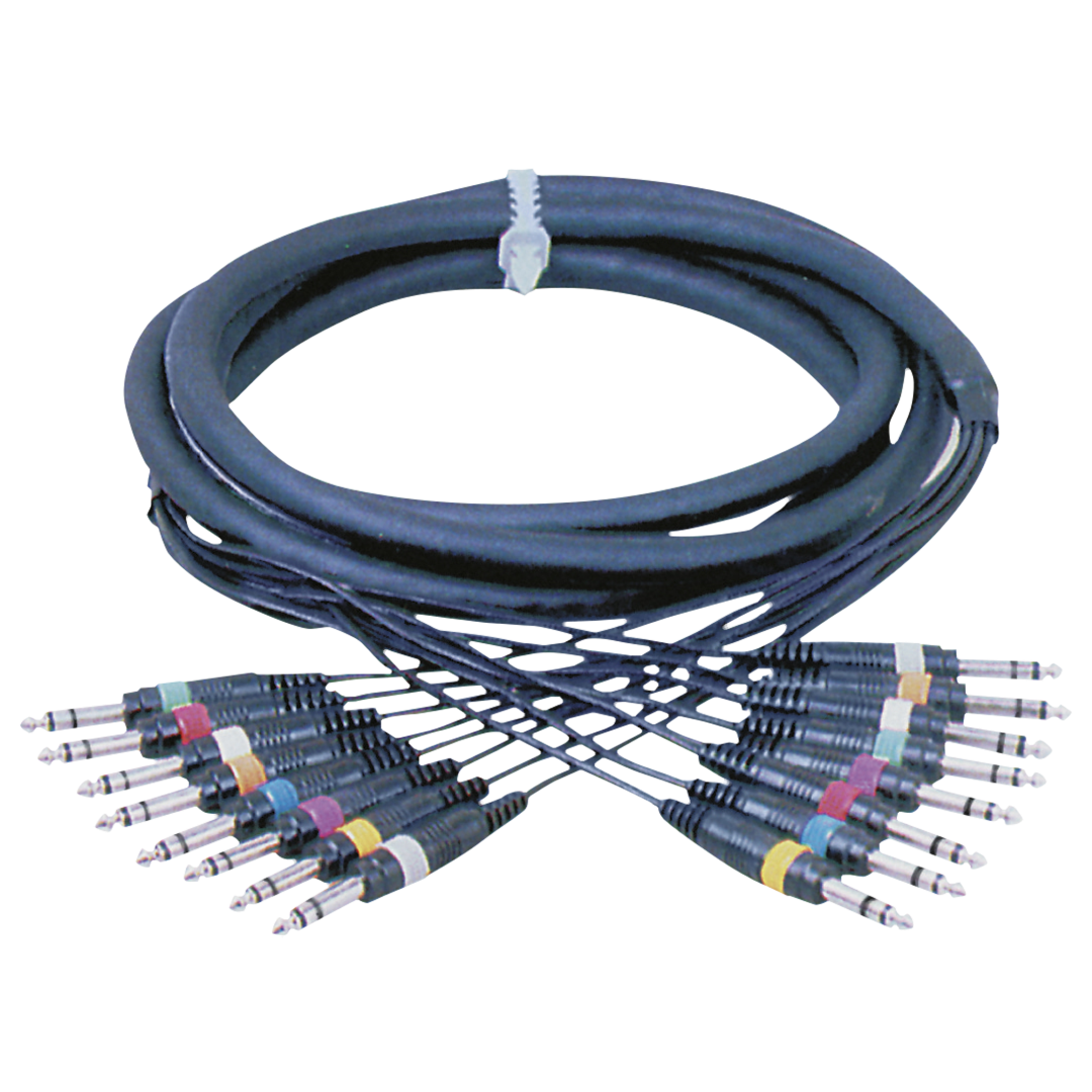 FL66 - 8 Jack stereo to 8 Jack stereo 6 m