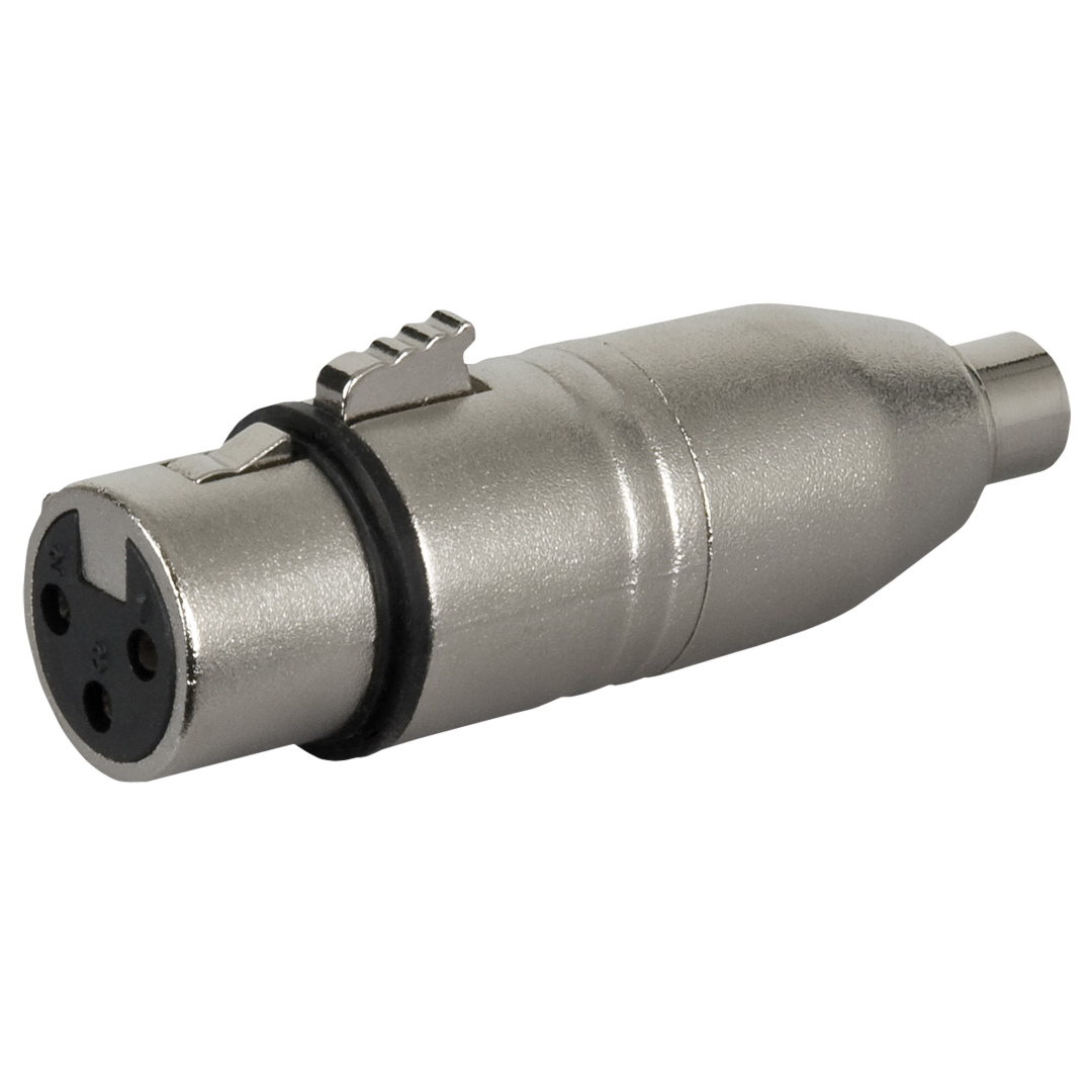 FLA33 - XLR 3P female to RCA female