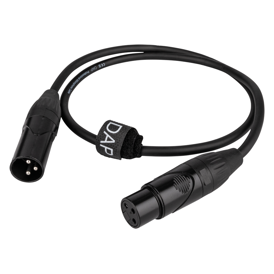 FLX01- bal. XLR/M 3P to XLR/F 3P X-type 0,75 m