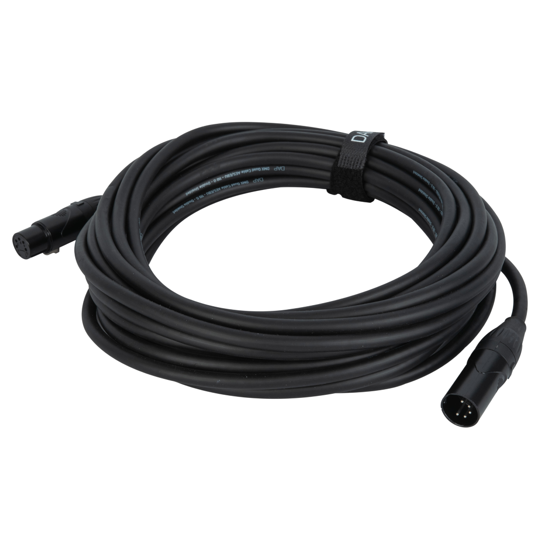 FLX08 - DMX/AES-EBU XLR/M 5P to XLR/F 5P 10 m
