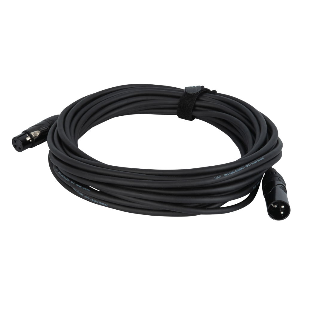 FLX09 - DMX/AES-EBU XLR/M 3P to XLR/F 3P 10 m