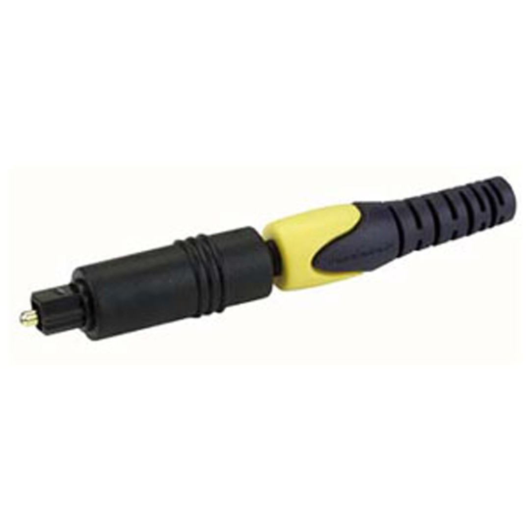 FOP02 - Miniplug to Miniplug Black 6 m