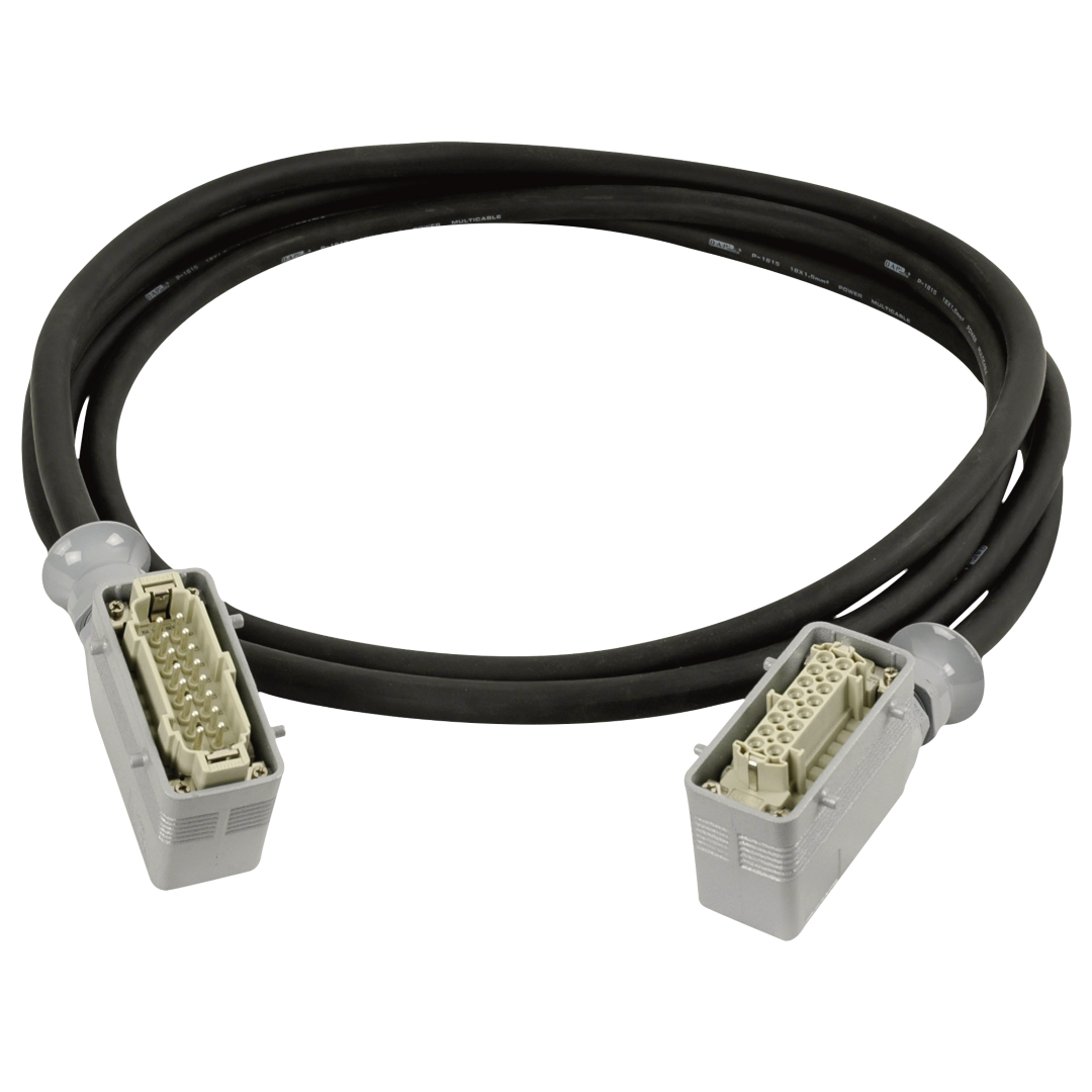 Power Multicable 16 Pin Male-Female, 16 x 1.5 mm² 25 m - 16 x 1,5 mm2