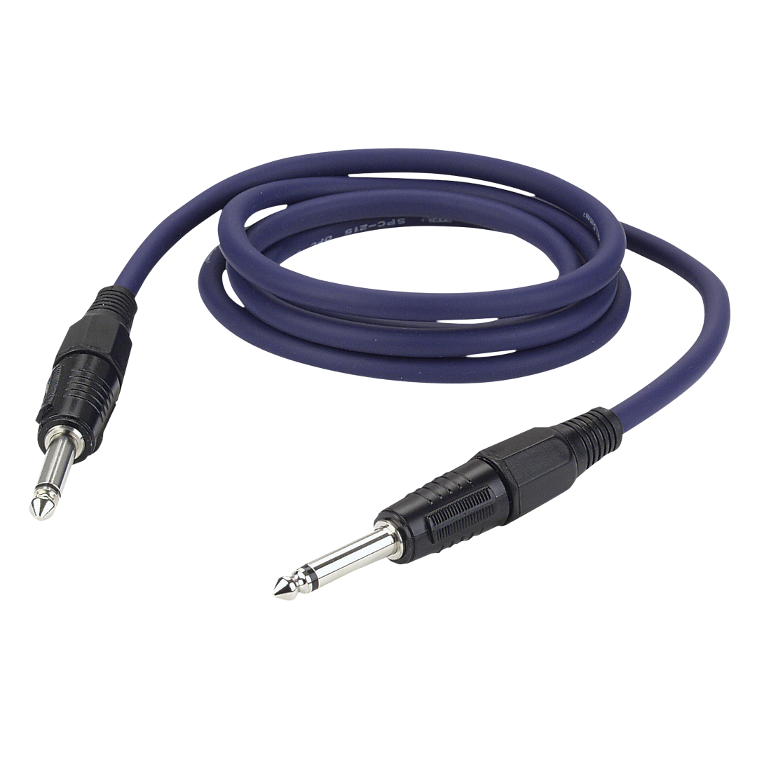 FS01 - Jack mono to Jack mono - 2x 1.5 mm² 3 m