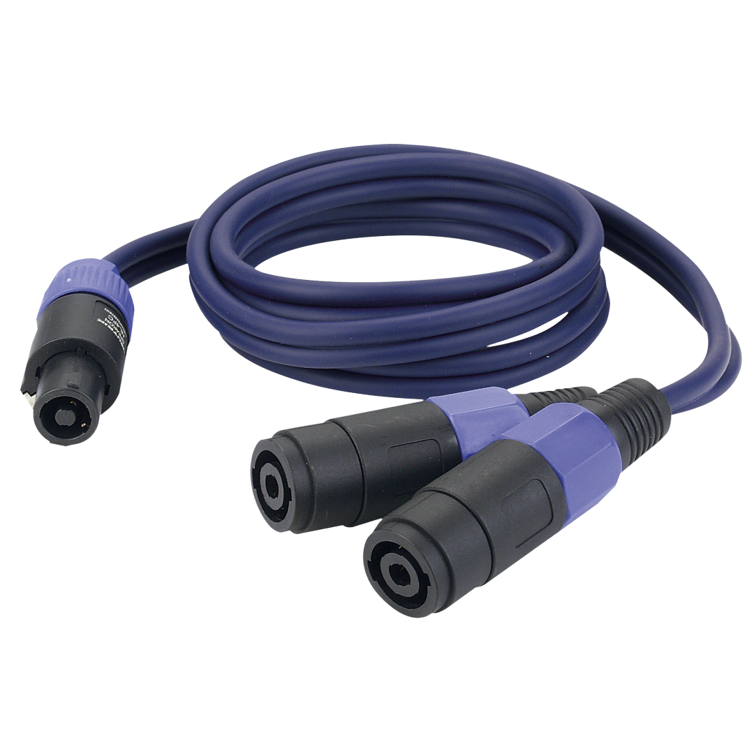 FS13 - 2 Speaker female to speakON male - 2x 1.5 mm² 1,5 m (Neutrik)