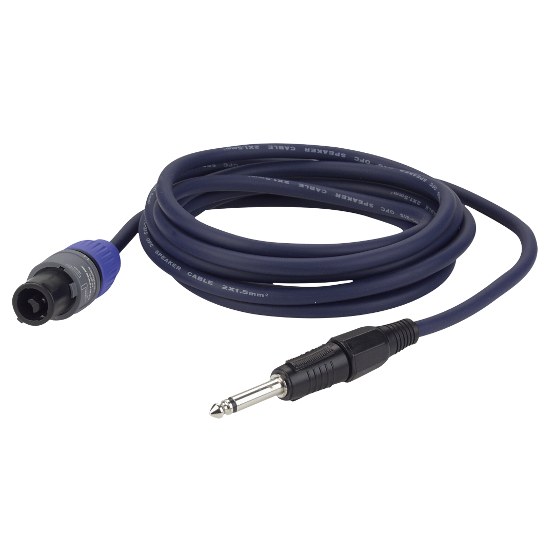 FS16 - Jack mono to speakON/Male - 2x 1.5 mm² - Neutrik 3 m Neutrik