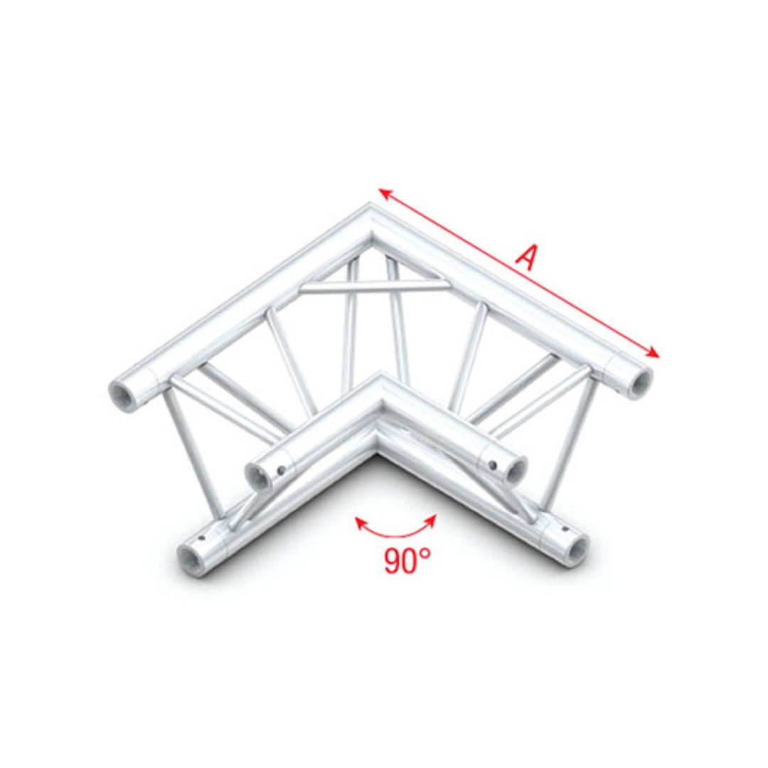 Driehoek F Truss - Hoek 2-weg - 90°