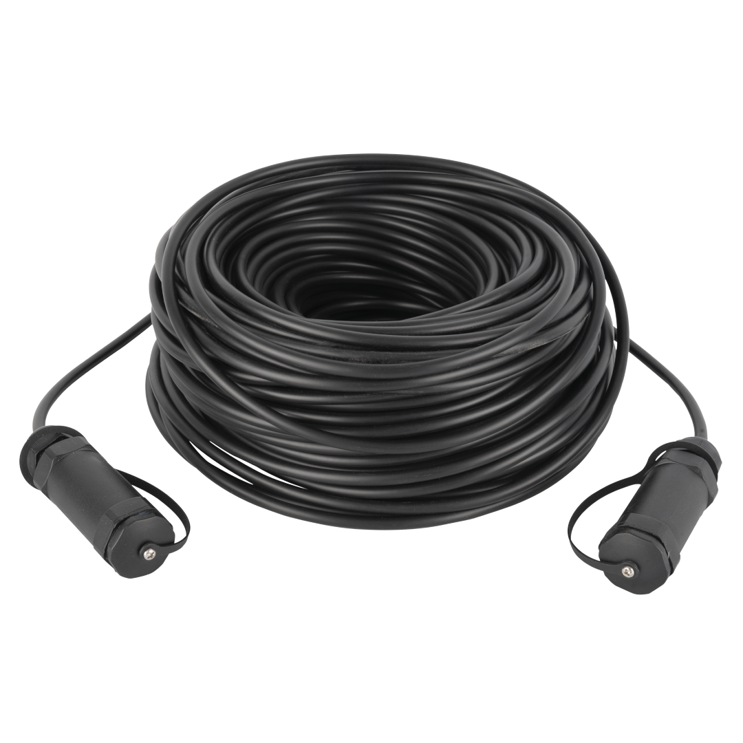 Armoured HDMI 2.1 AOC 8K Fibre Cable 30 m - Gepantserd - verguld