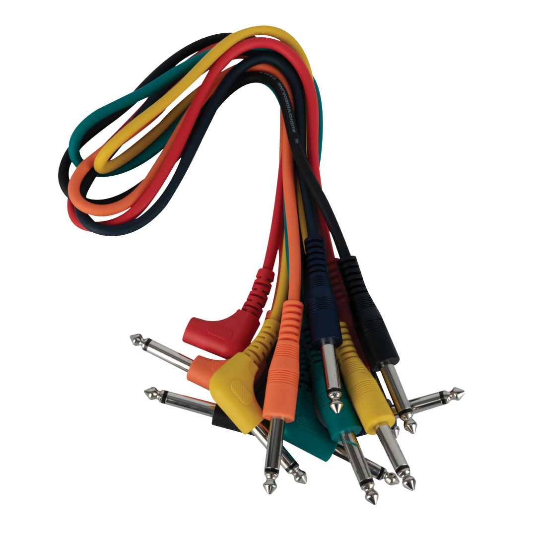 FL14 - 6 coloured unbal. patch straight to 90° 60 cm