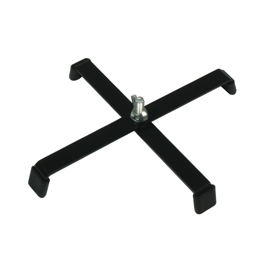 Vloerstatief 4-poots – Zwart FS4LB