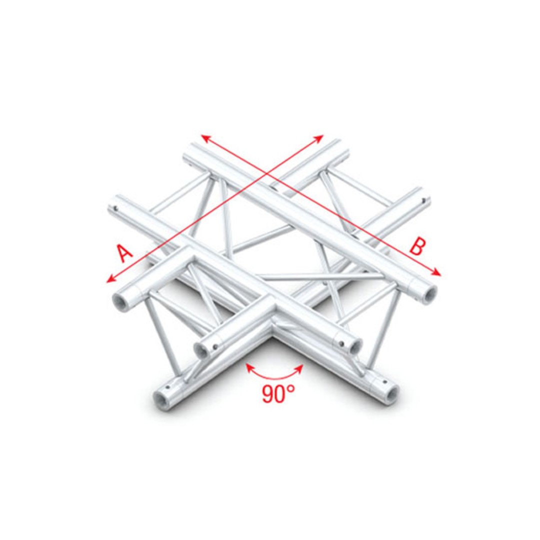 Pro-30 Triangle G Truss - Cross horizontal - 4-way - 71 cm ACU41 