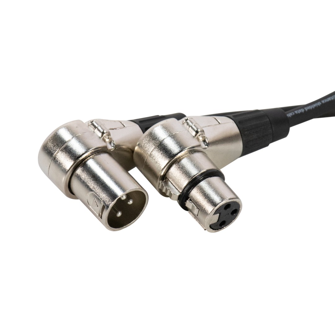 AC-DMX3/1,5-90 - 90° XLR Cables 110 OHM
