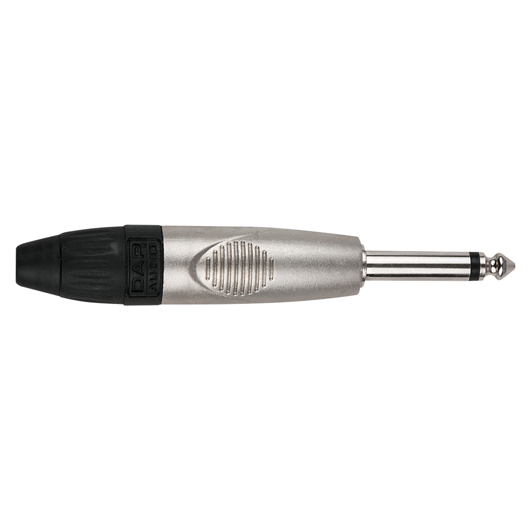 6.3 mm Jack X-type Mono Nikkelen behuizing