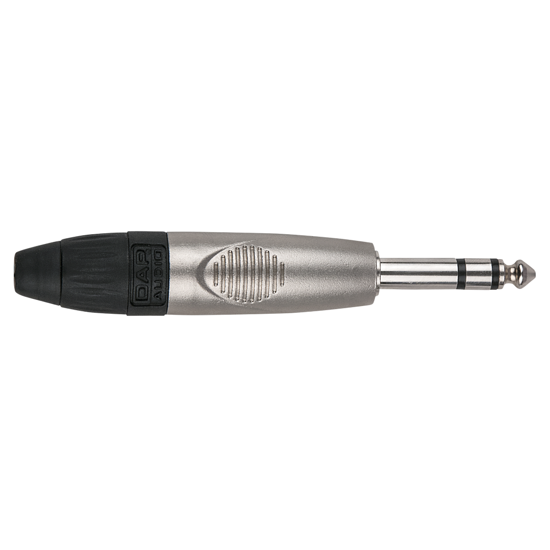 6.3 mm Jack X-type Stereo Nikkelen behuizing