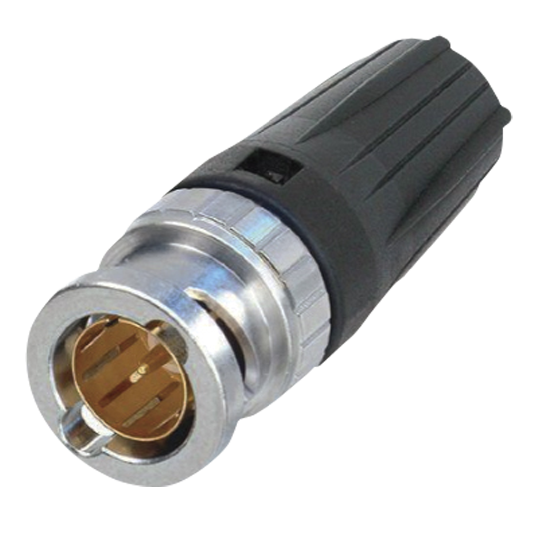 HD BNC Connector - male HD - voor 7,36 mm hex-krimp