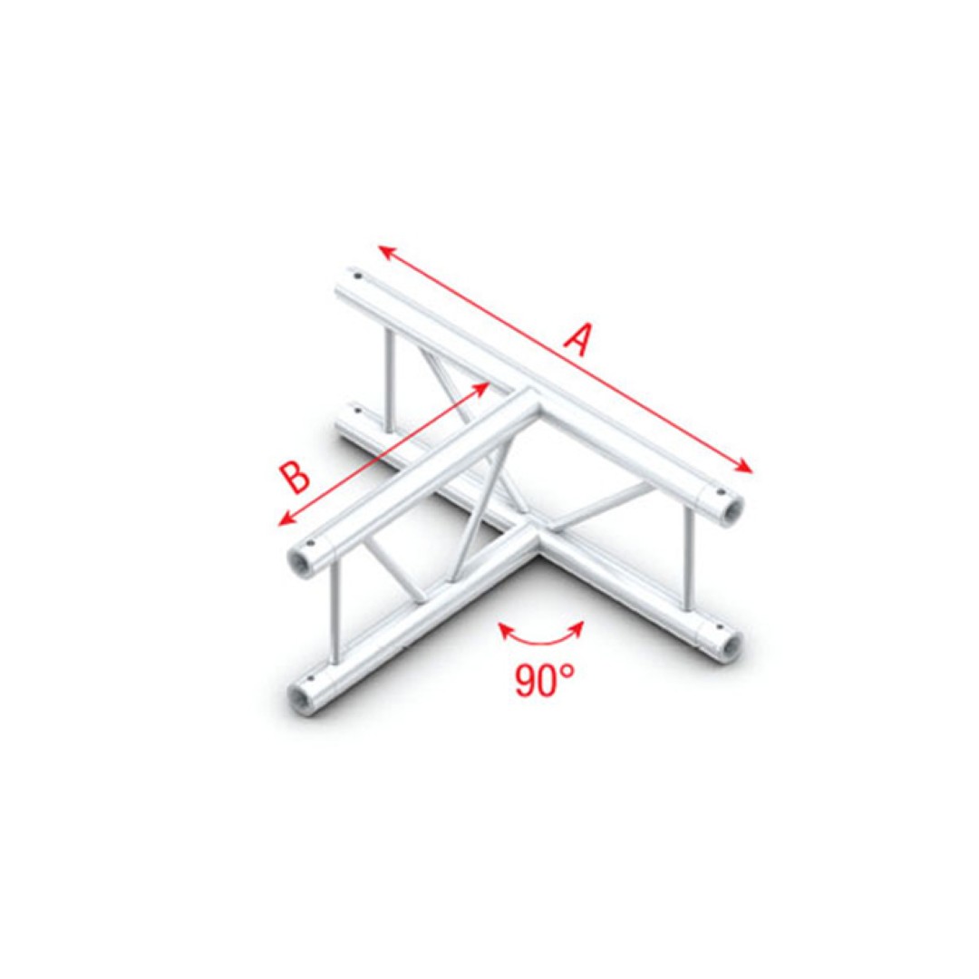 Pro-30 Step P Laddertruss – T-Stuk 90° Verticaal (VB36)