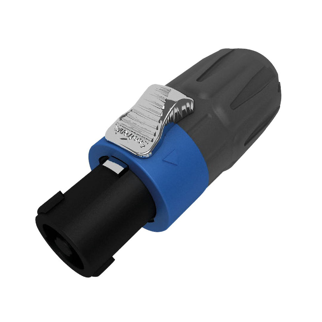 Speaker 4P Connector - male Blauw/zwarte behuizing
