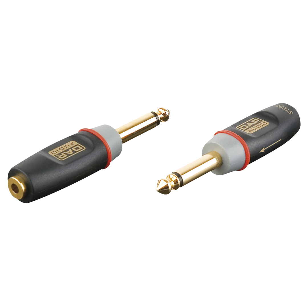 XGA11 - Jack/M mono to mini-jack/F - incl. 2x 10 kilo-Ohm resistors Incl. 2 x 10 kilo-Ohm weerstanden