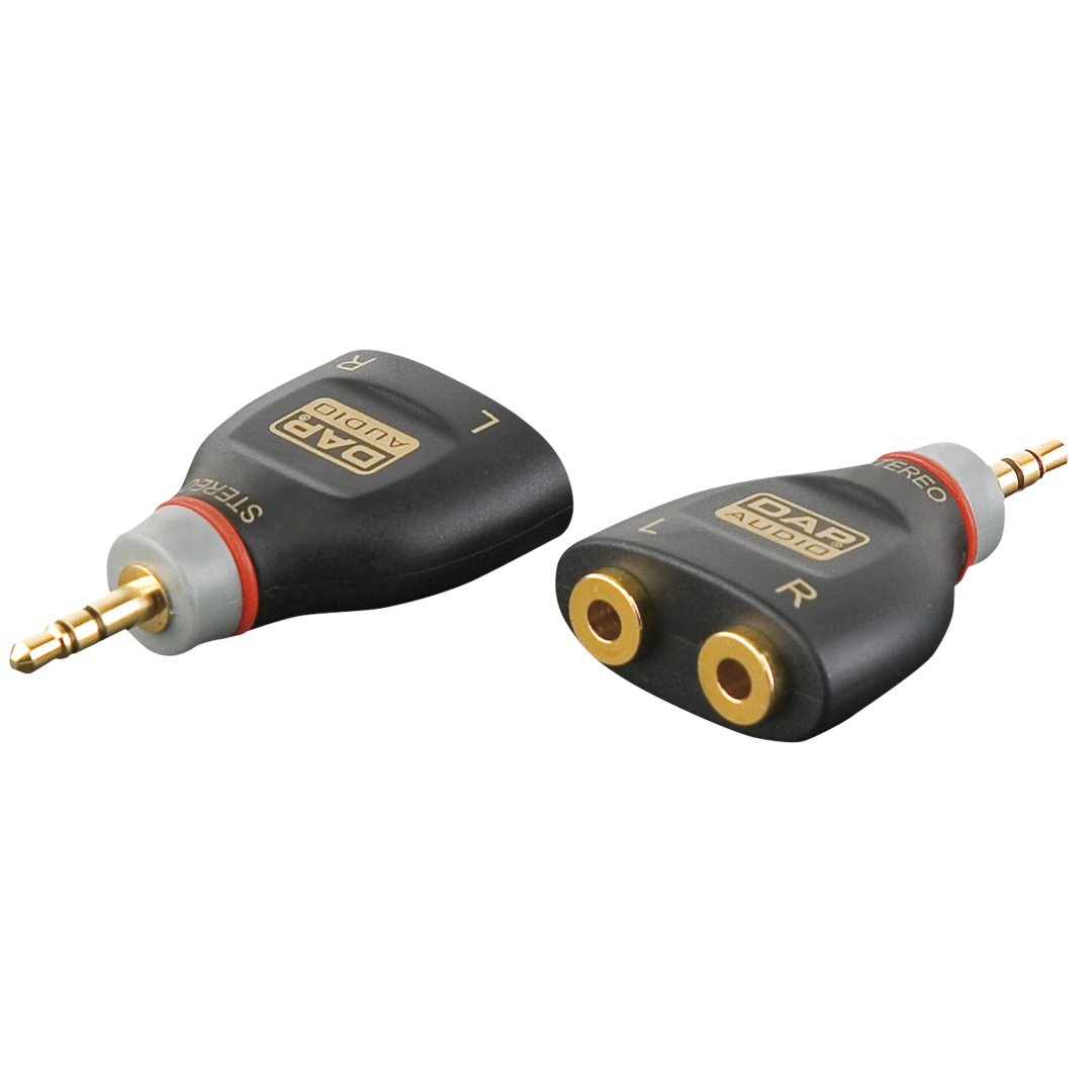 XGA16 - mini-jack/M stereo to 2x mini-jack/F