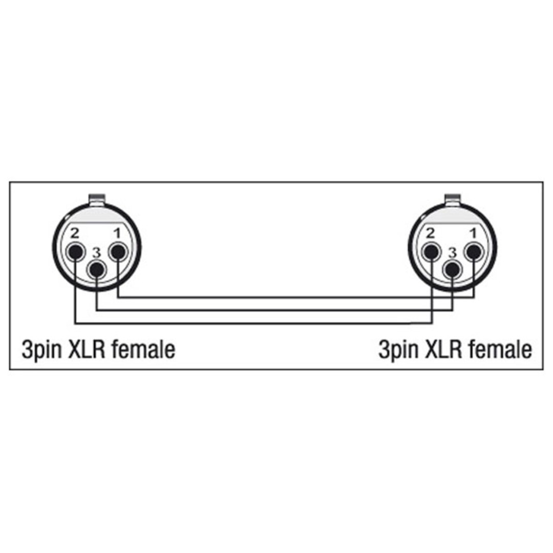 XGA21 - XLR/F 3P to XLR/F 3P
