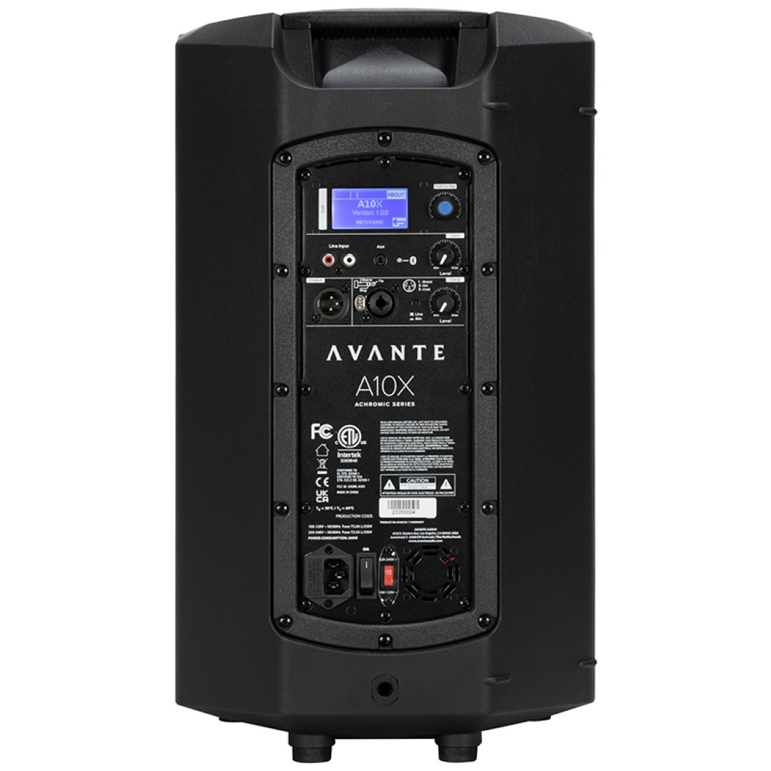 AVANTE A10X actieve 10-inch luidspreker met DSP en Bluetooth