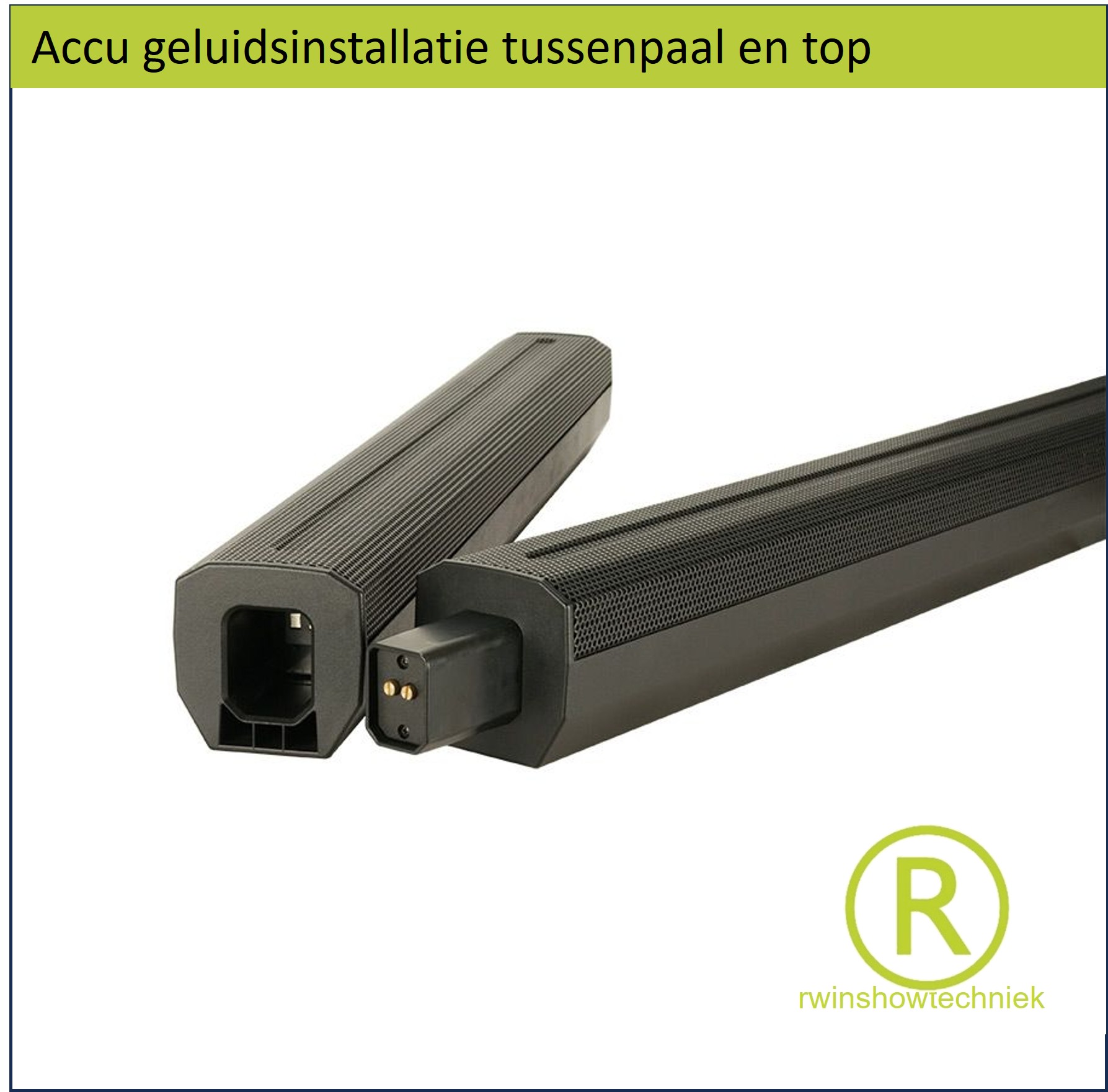 Geluidsset Accu & Bluetooth 