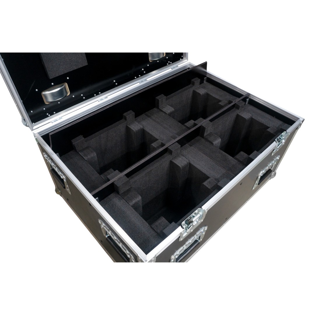 Flightcase voor ADJ Focus Flex 4 stuks 