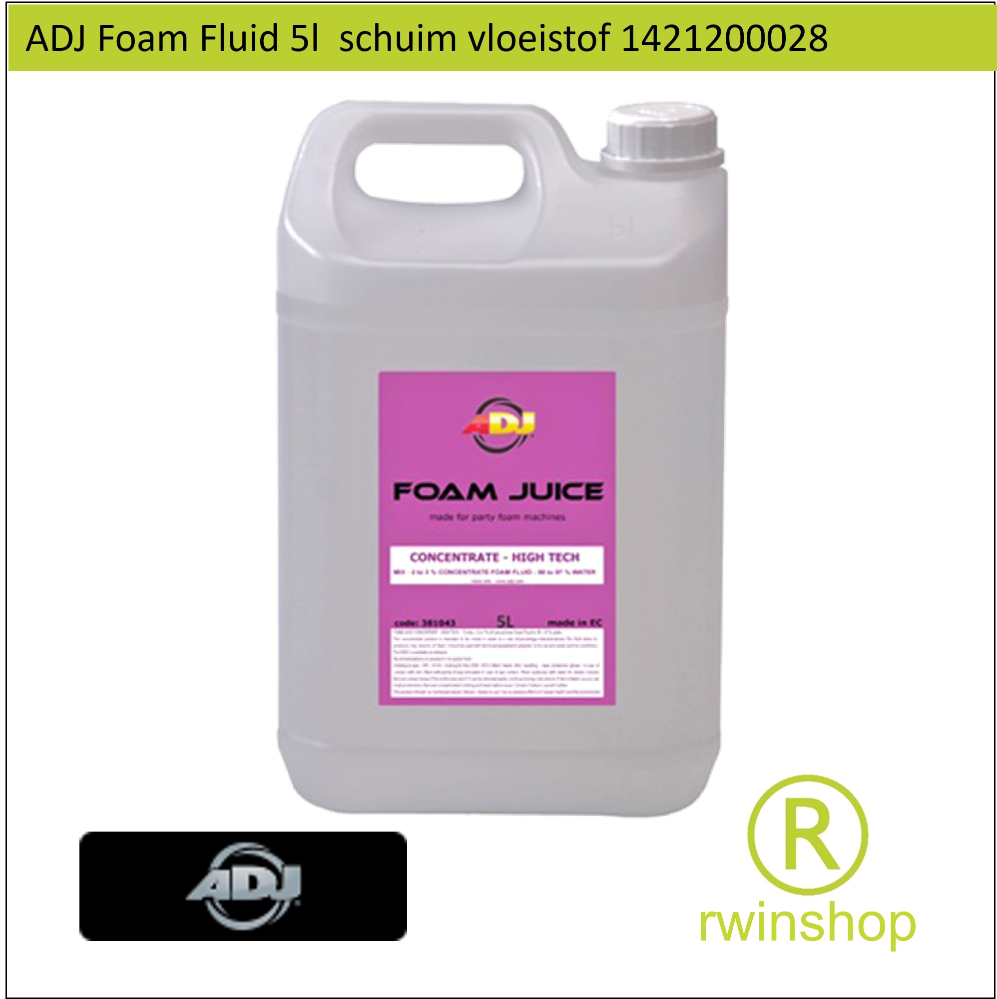ADJ Foam Fluid 5l
