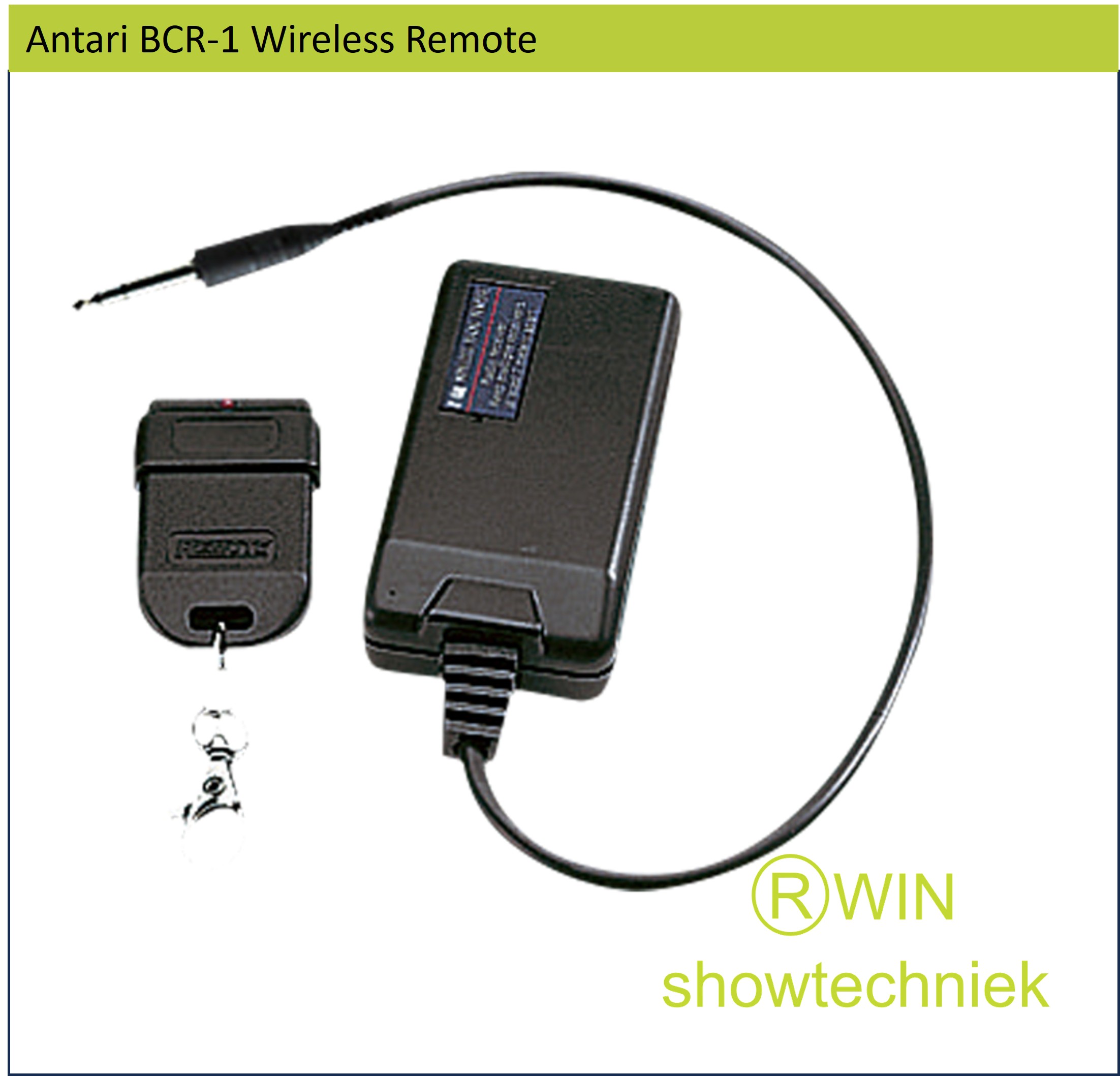 Draadloze afstandsbediening Bellenblaasmachine Antari BCR-1 Wireless Remote