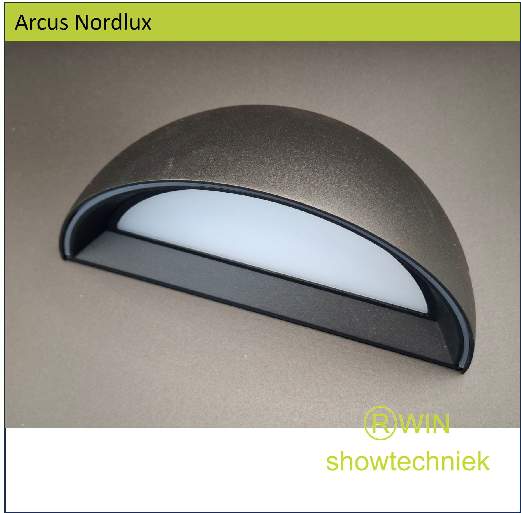 Nordlux LED Wandlamp Arcus Smart Light zwart 10 Watt 
